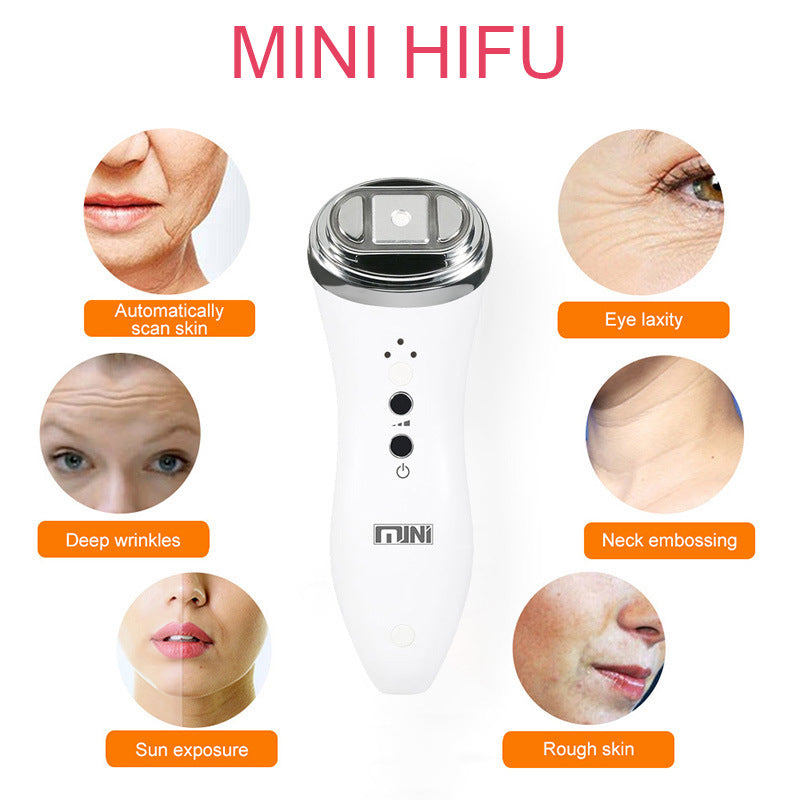 Mini HIFU Carving Instrument Ultrasonic Scalpel Lifting and Firming Line Care Home RF Beauty Apparatus