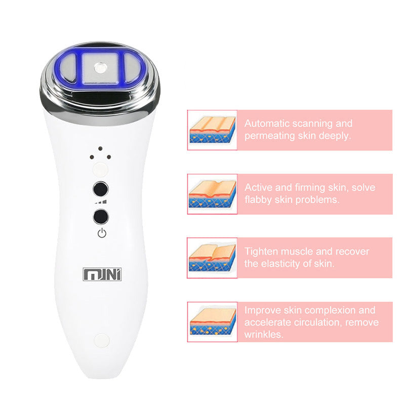 Mini HIFU Carving Instrument Ultrasonic Scalpel Lifting and Firming Line Care Home RF Beauty Apparatus