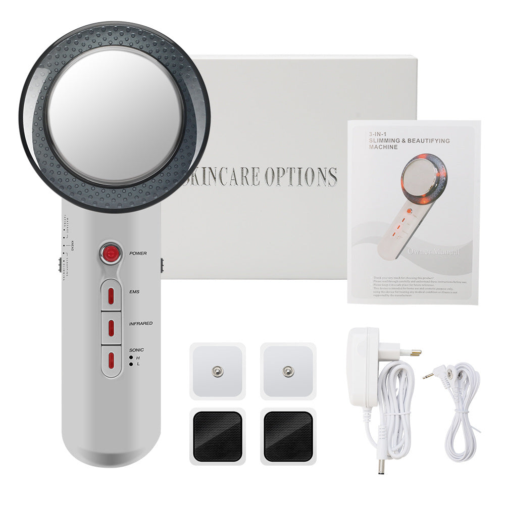 Ultrasonic Three-in-One Slimming Apparatus Ultrasonic Import EMS Infrared Body Sculpting Apparatus