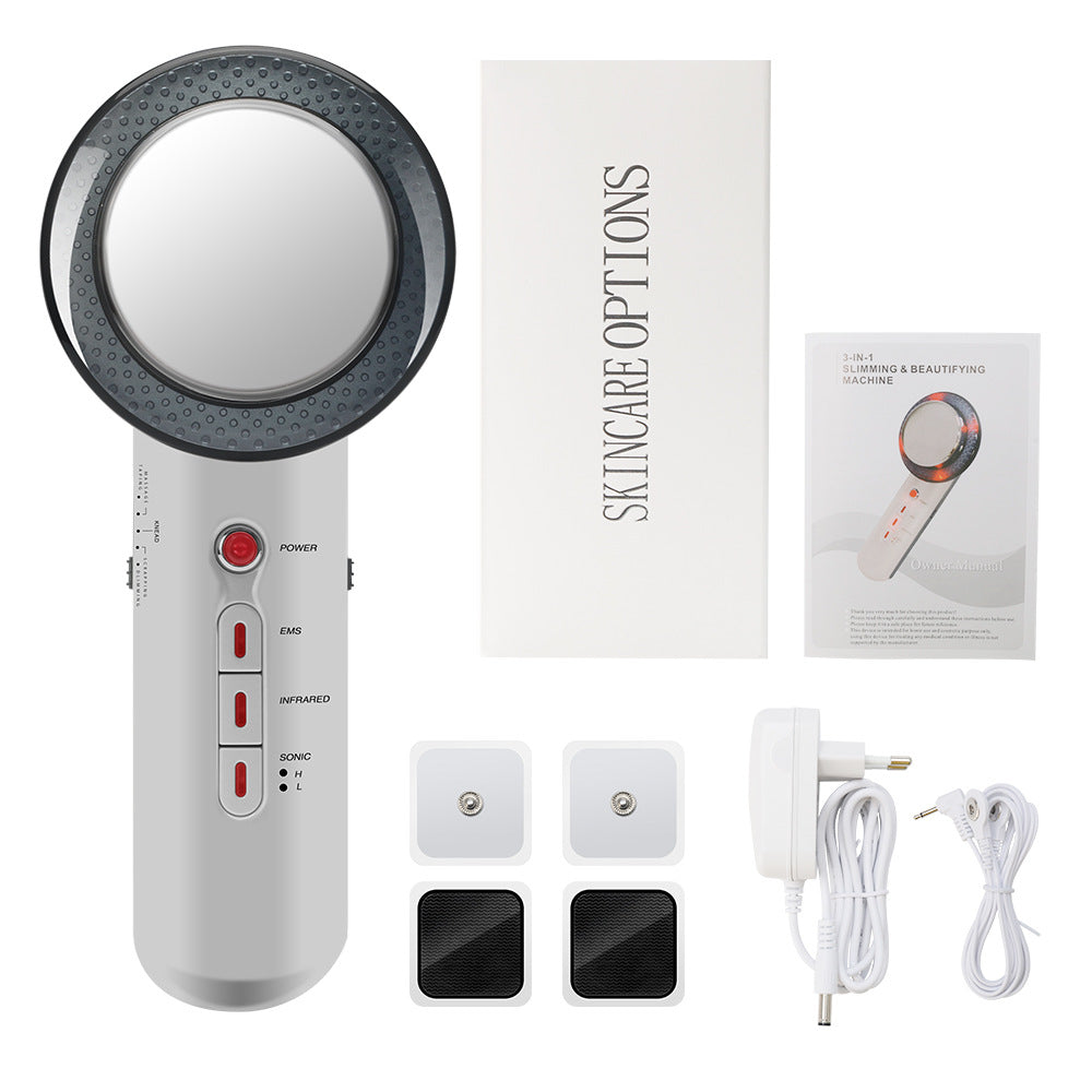 Ultrasonic Three-in-One Slimming Apparatus Ultrasonic Import EMS Infrared Body Sculpting Apparatus