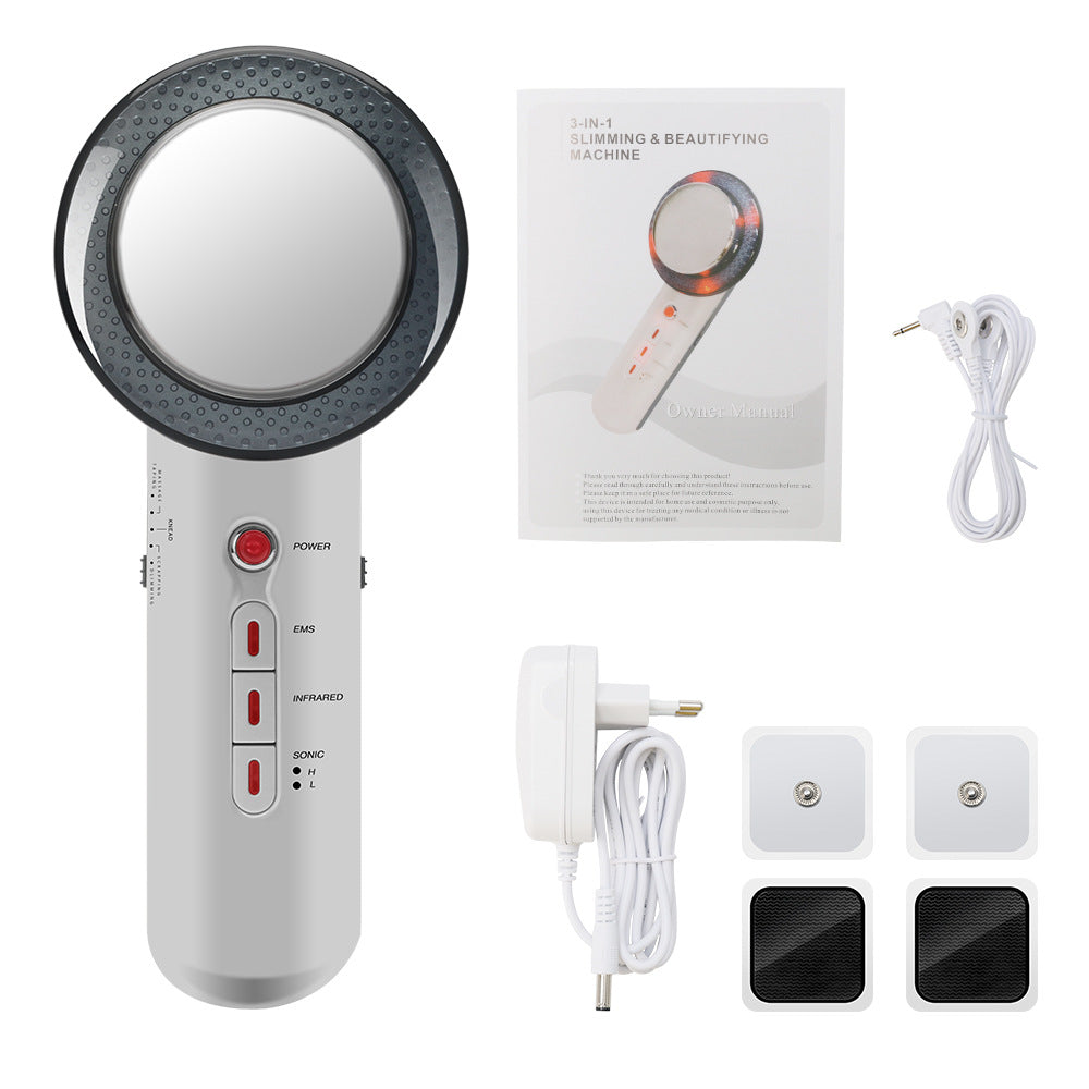 Ultrasonic Three-in-One Slimming Apparatus Ultrasonic Import EMS Infrared Body Sculpting Apparatus