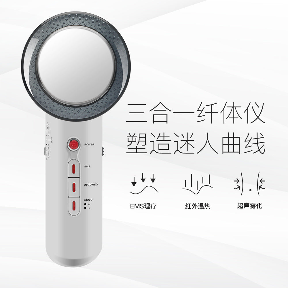 Ultrasonic Three-in-One Slimming Apparatus Ultrasonic Import EMS Infrared Body Sculpting Apparatus