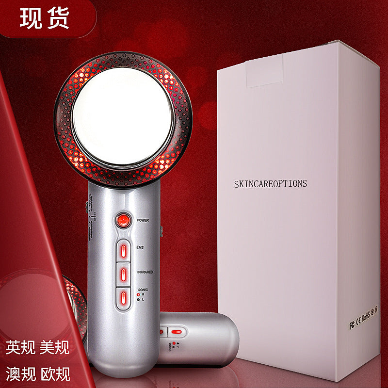 Three-in-one slimming device Ultrasonic fat exploding device Weight loss massage device Beauty EMS import device Beauty device