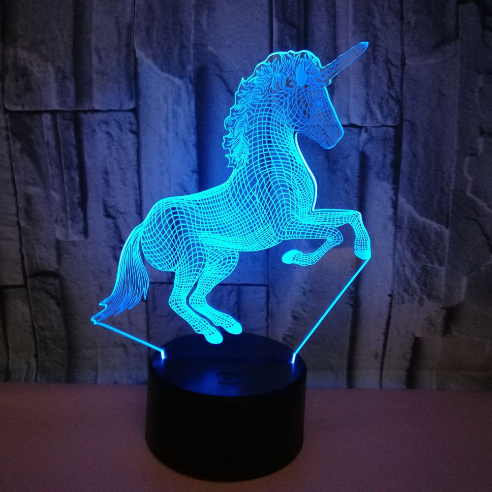 Hot 3D LED LAMP NIGHT LIGHT RGB Bulb Christmas Decorative Gift Cartoon Toy Luminaria LAVA Party